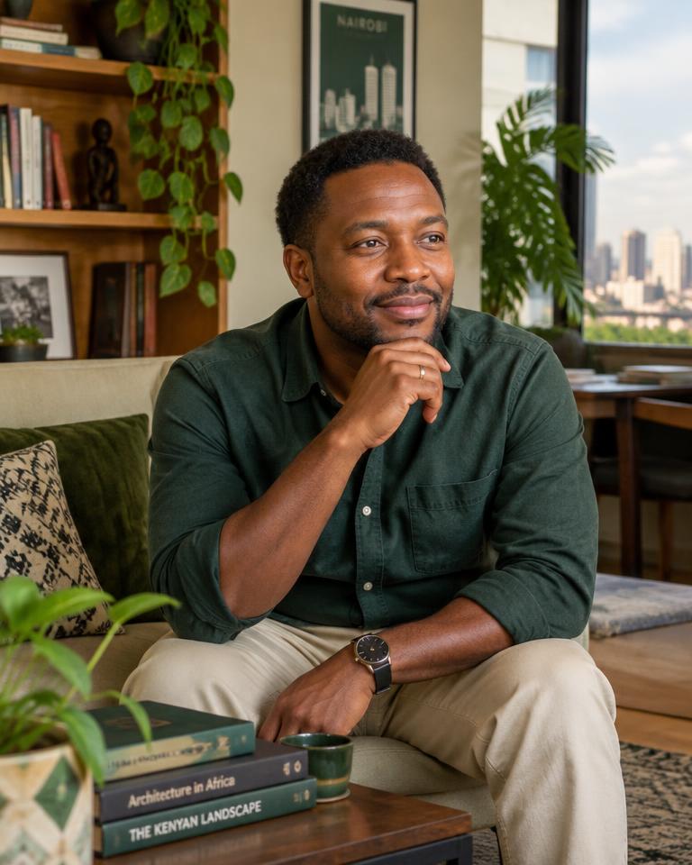A thoughtful architect at home in Nairobi